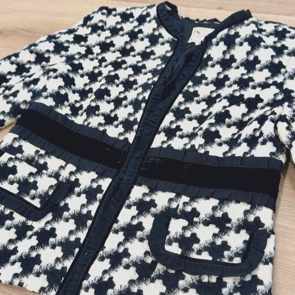 Nanette Lepore Jackets & Blazers - Vintage Y2K Nanette Lepore Houndstooth Blazer - Women's 6